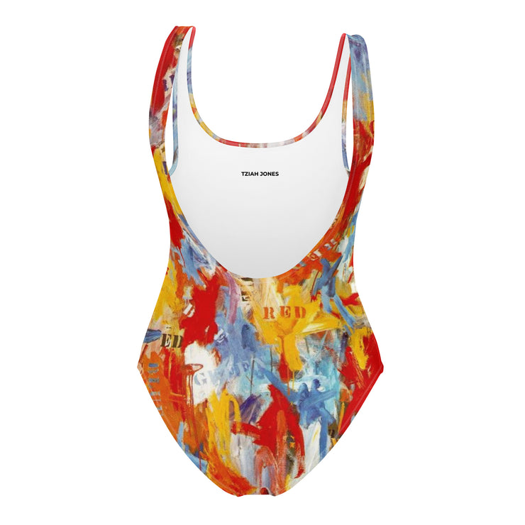 ART LOVERS ONE-PIECE SWIMSUIT