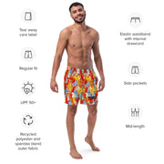 ART LOVERS MEN'S SWIM TRUNKS