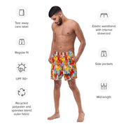 ART LOVERS MEN'S SWIM TRUNKS