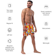 ART LOVERS MEN'S SWIM TRUNKS