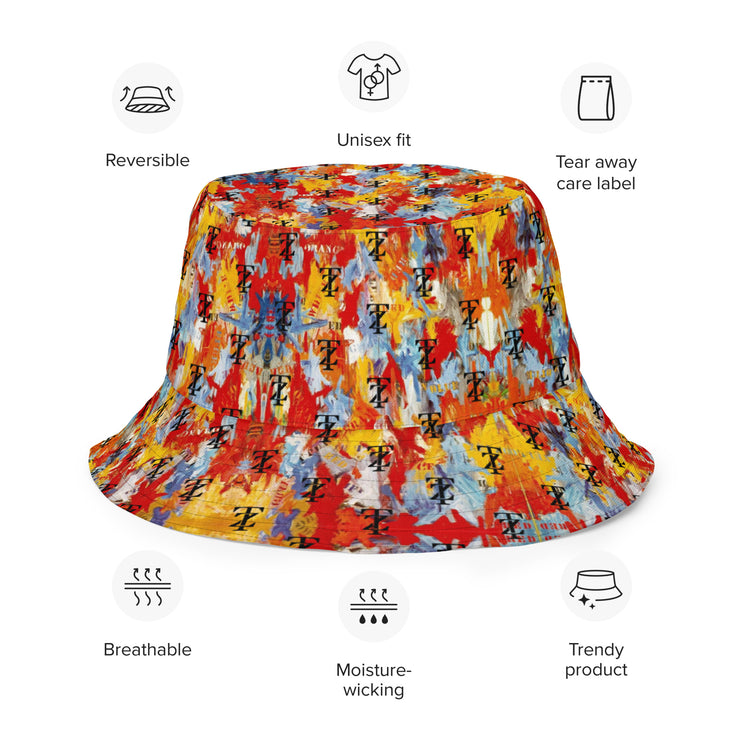 Art lovers bucket hat